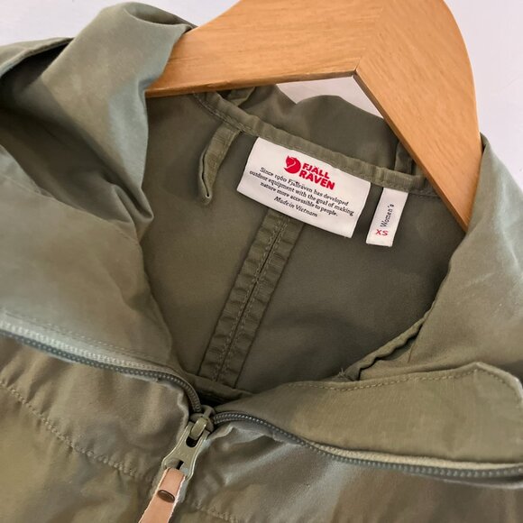FjallRaven Woman's Green Stina G-1000 Outdoor Fall Jacket Sz XS - Picture 6 of 13